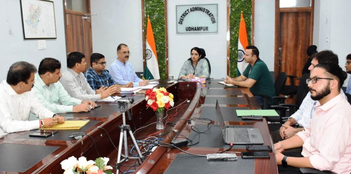 DC reviews formulation of AMRUT 2.0 Plan in udhampur,