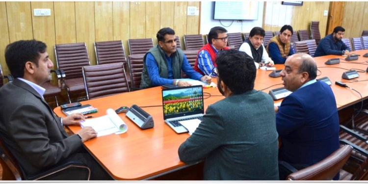 Secretary RDD reviews progress on IWMP in J&K