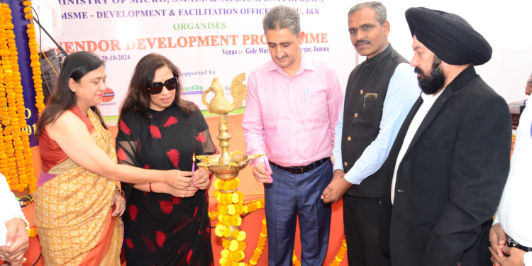 Managing Director JKTPO inaugurates Vendor Development