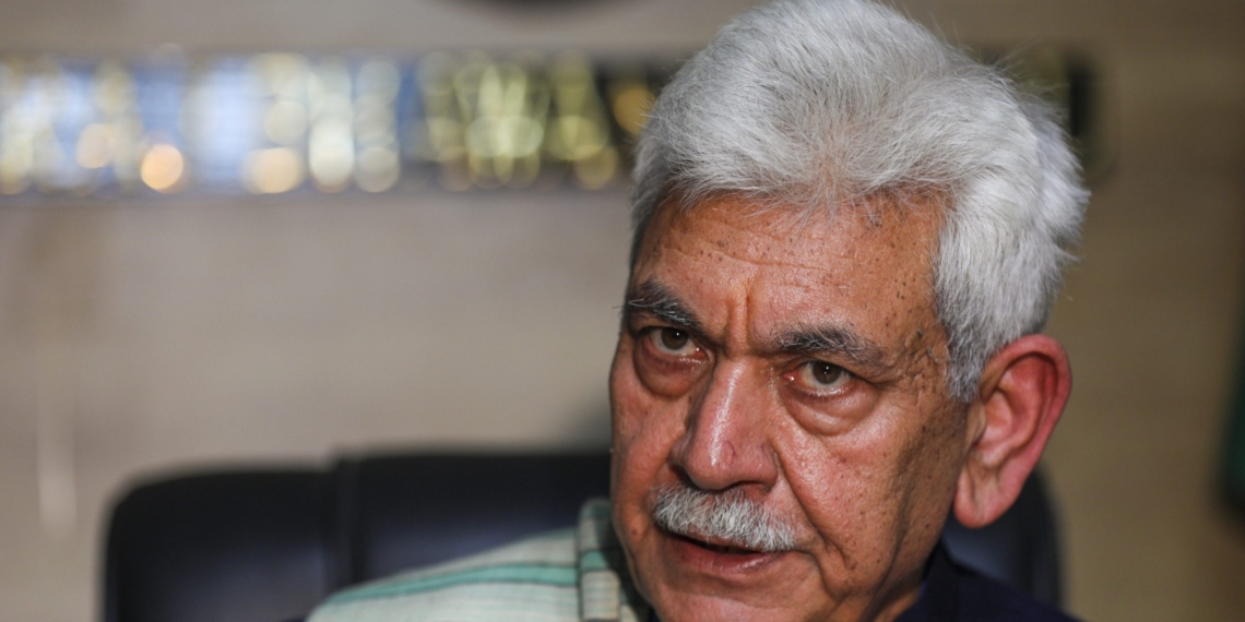 LG Manoj Sinha Summons Session Of Assembly In Srinagar On Nov 4