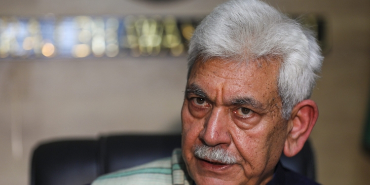 LG Manoj Sinha Summons Session Of Assembly In Srinagar On Nov 4