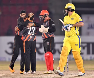 Legends Cricket League: Defending Champion Manipal Tigers register their first win