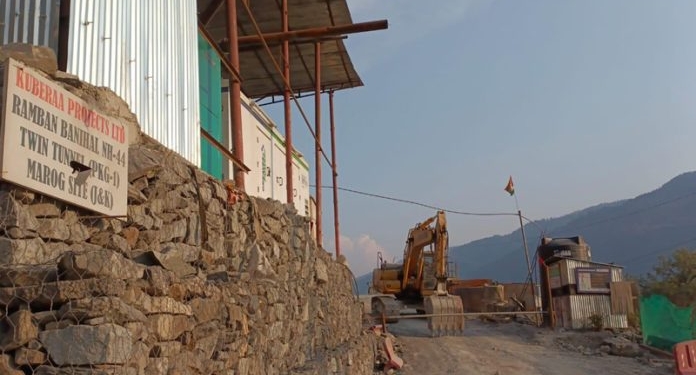 Termination of workers triggers protest, tunnel construction stopped