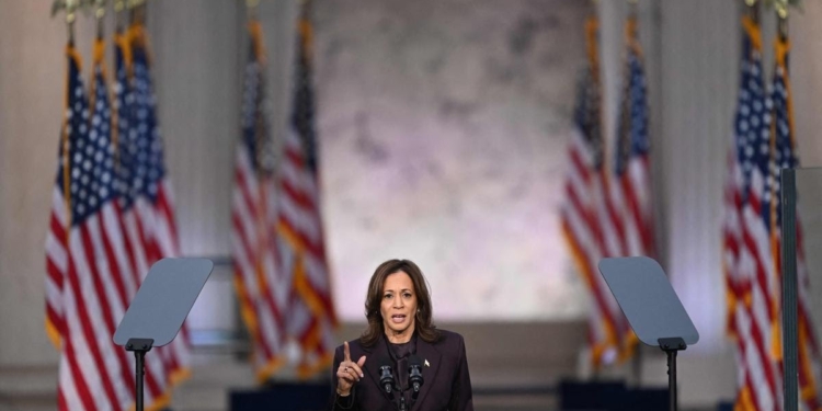 We concede the election but not the fight,’ says Kamala Harris