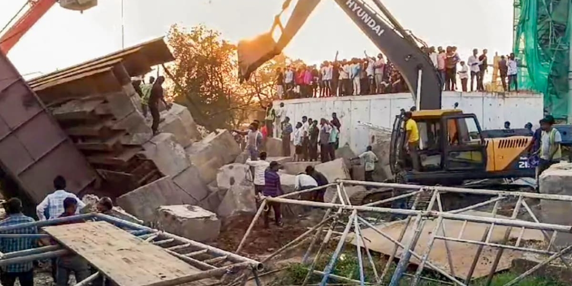3 Killed As Under Construction Bridge Collapses In….