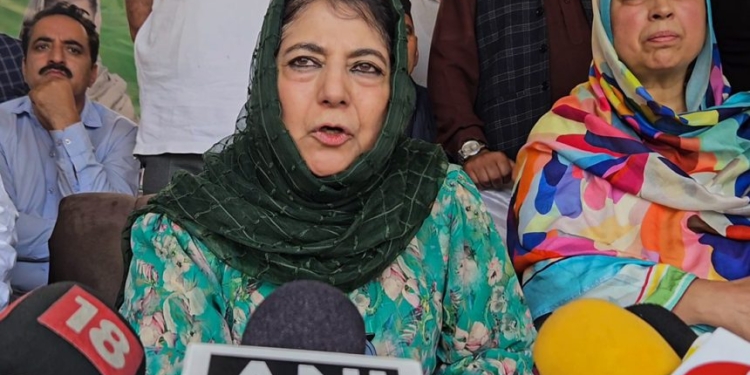 Mehbooba Mufti criticizes Development Projects for threatening Kashmir’s environment and heritage