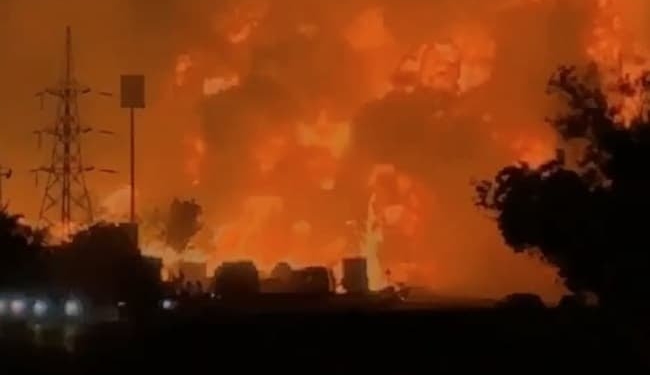 5 Dead, 35 Hurt In Fire As 2 Trucks Collide Outside Petrol Pump at …..