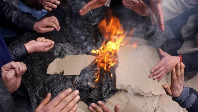 Cold grips Kashmir