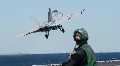 US warplane shot down by….