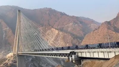 Trial run of cargo train conducted on Katra-Reasi rail section