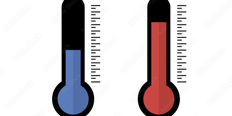 Minimum Temperatures Recorded Today