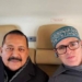 J&K CM Omar Abdullah, Jitendra Singh Fly to Sonamarg for Z-Morh Tunnel Launch
