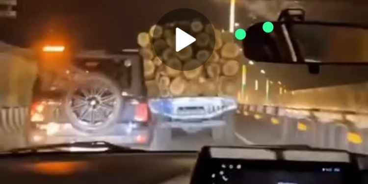 Reckless Racing on Srinagar Flyover Sparks Public Outrage
