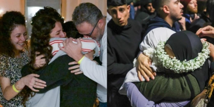 3 Israeli Hostages, 90 Palestinians Freed On Gaza Ceasefire Day 1