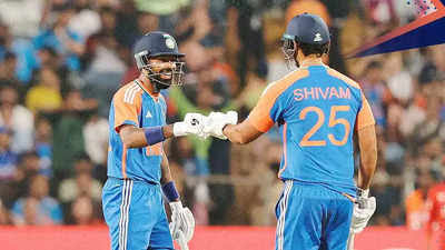 4th T20I: Pandya, Dube star in series win against England