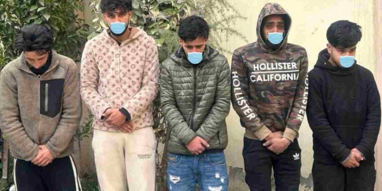 Five Arrested for Public Brawl in Srinagar’s Kadi Kadal