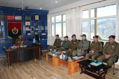 IGP Jammu reviews operational preparedness of forces in Chenab valley
