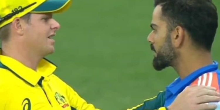 Virat Kohli’s On-Field Gesture For ‘Retiring’ Steve Smith Sets Internet On Fire – Watch