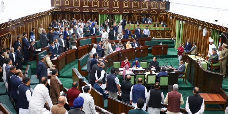 Speaker adjourns House after BJP legislators enter into well over rejection of adjournment motion on unemployment