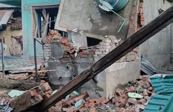 House of Lashkar Taiba militant Asif Ahmad Sheikh, allegedly linked to the pahalgam attack demolished in Tral south Kashmir