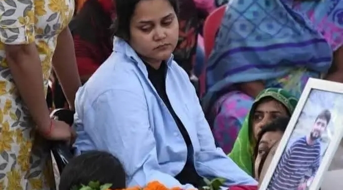 Don’t want job or money, just martyr status for husband: Pahalgam attack victim Shubham’s wife