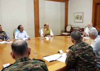 PM Modi holds meeting with Rajnath Singh, Jaishankar, NSA, CDS, service chiefs