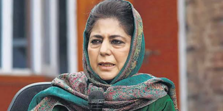 Mehbooba Mufti appeals to LG for release of Kashmiris detained post-Pahalgam attack