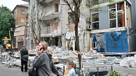 Russia’s New Drone Strikes Hit Kyiv, Maternity Ward In Odesa: Ukraine