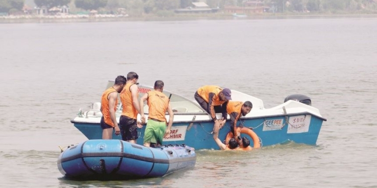 Drowning incidents rising in Kashmir, SDRF turns to drone-based rescues