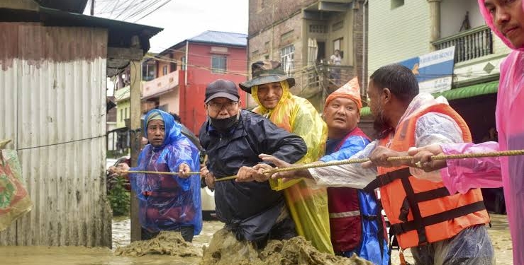 Over 56,000 People Affected, 10,477 Houses Damaged In Manipur Floods