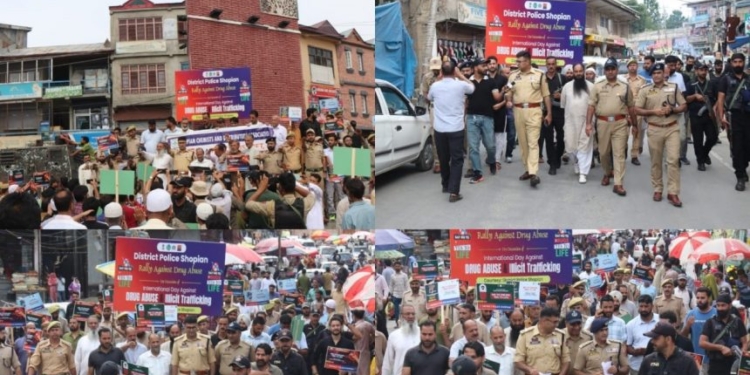 Police Observes ‘Int’l Day Against Drug Abuse and Illegal Trafficking’ across valley