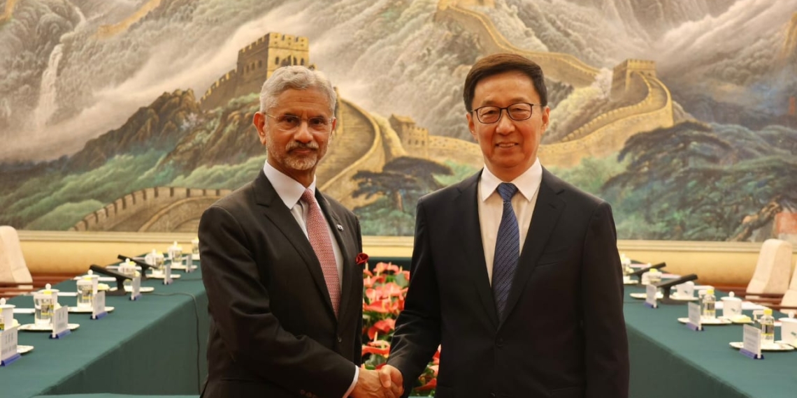 EAM Jaishankar Meets Chinese Vice President Han Zheng in Beijing, Backs China’s SCO Presidency