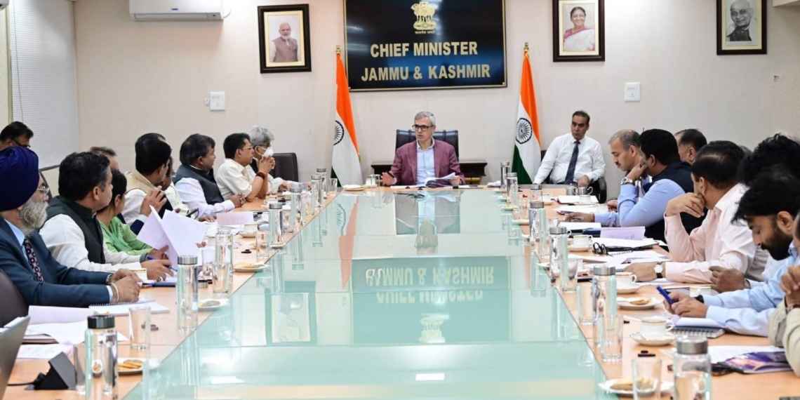 CM Omar Abdullah Reviews Implementation of Public Services Guarantee Act, Emphasis on Timely, Transparent, and Accountable Service Delivery