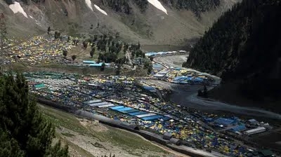 Jammu and Kashmir: 7th batch of devotees departs for Amarnath Yatra from Nunwan base camp