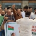 AIP Stages Protest in Srinagar Seeking Release of Engineer Rashid