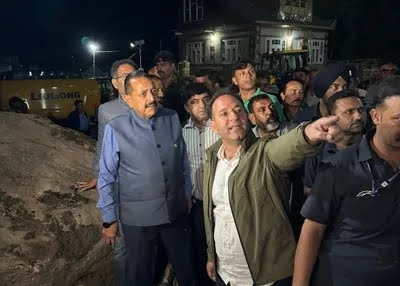 Priority to trace missing people: Union Minister Jitendra Singh at cloudburst-hit J-K’s Chisoti