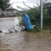Flood channel breach inundates Khushipora Telbal in Srinagar outskirts