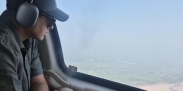 Omar Abdullah Reviews Flood Damage in Kathua During Aerial Tour