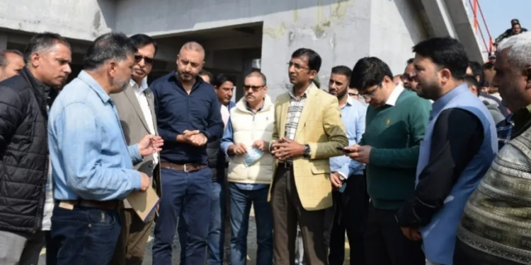 Div Com Kashmir inspects Operational Readiness of 60 MLD STP Noorbagh