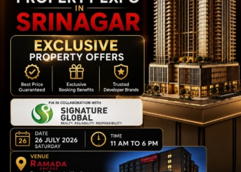 Srinagar to Host One of the Biggest Property Expos on 26 July