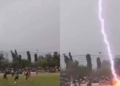 Footballer Dies After Lightning Strike During Match; 12 Others Injured