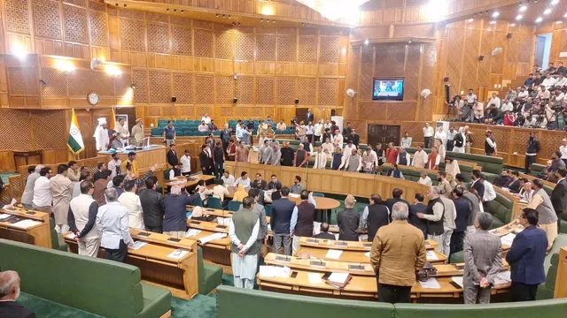 Noisy scenes mark last day of J&K; assembly autumn session