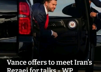 US Vice President JD Vance has offered to meet Iran’s Supreme National Security