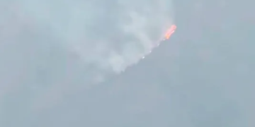 Massive forest fire engulfs Zabarwan Range